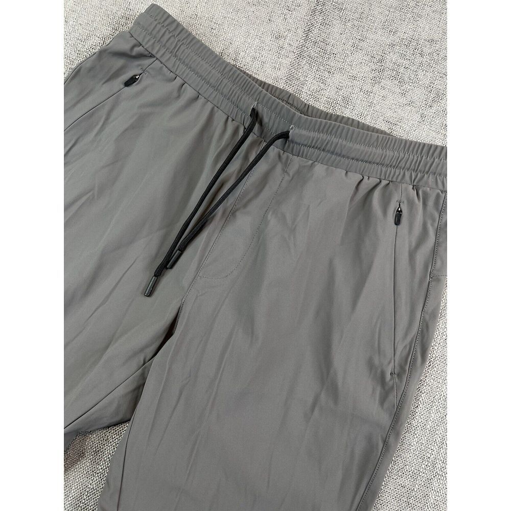 UNRL Jogger Mens (XS) Gray In Flex III Nylon Tapered Pants Graphite Jogging Pant